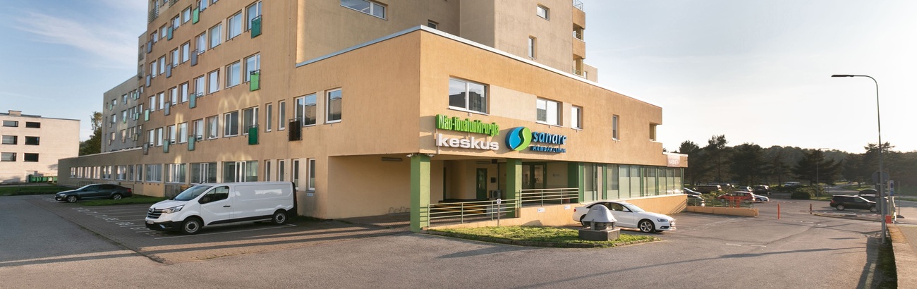 näo-lõualuukirurgia keskuse sissepääs