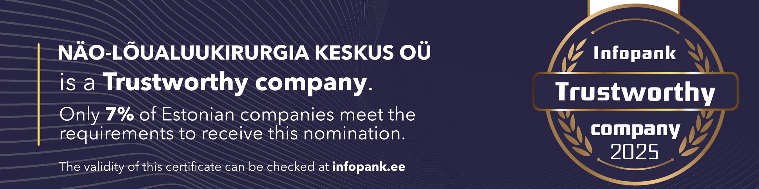 A trustworthy company